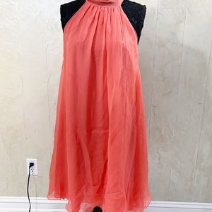 NWT MaxMara chiffon Peach Dress